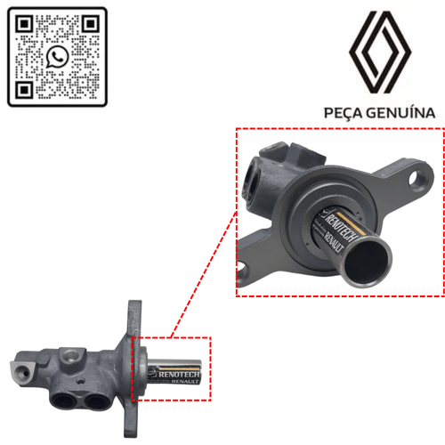 RN 12629R 460112629R CILINDRO MESTRE DE FREIO KAN IICAPDUS CABS+PARADA EM SUBIDA - 3